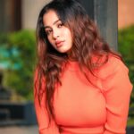 Kristina Patel Instagram - “There’s a dream that I’ve been chasing want so badly for it to be reality” 🥺❤️ . Location: @sayagrandresortthane @zuper_solutions @swipe_up_global . . Dress : @falakwomenswear .EC : @vikashpandeyy39 . . #kristinapatel #love #orange #ootd #fashionblogger #style #travel #nature #loveyourself #beyourself #insta