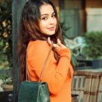 Kristina Patel Instagram - Leave a little sparkle everywhere you go🤩 . . . Location: @sayagrandresortthane @zuper_solutions @swipe_up_global . . Dress : @falakwomenswear .EC : @vikashpandeyy39 . . #kristinapatel #love #orange #ootd #fashionblogger #style #travel #nature #loveyourself #beyourself #insta