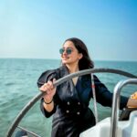 Kristina Patel Instagram - Me and the ocean: Love at first sight.❤️🔥 . Dress : @falakwomenswear . #kristinapatel #ocean #love
