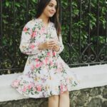 Kristina Patel Instagram - Elegance in Every Stitch. ❤️ . Outfit- @dlob.in Clicked by- @kapilcharaniya . . . . #explore #kristinapatel #trending #fashion #womenfashion #fashionblogger #fashiontrends #blogger