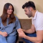 Kristina Patel Instagram - Kitna lucky hu mai .😝 @kristinapatel_official_ . . . . . . #explore #vishalkalra #reelsindia #viralvideos #krishal #trending