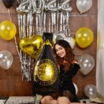 Kristina Patel Instagram - Happy New Year! May 2022 be an extraordinary one May the New Year bring you happiness, peace, and prosperity hope all your dreams come true in 2022 .. 🥳🥳 . . . #explore #celebration #cute #party #newyear #happynewyear