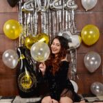 Kristina Patel Instagram - Happy New Year! May 2022 be an extraordinary one May the New Year bring you happiness, peace, and prosperity hope all your dreams come true in 2022 .. 🥳🥳 . . . #explore #celebration #cute #party #newyear #happynewyear