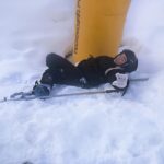 Kristina Petrushina Instagram - Dag 1 på skidskola. Utrymme för utveckling finns.