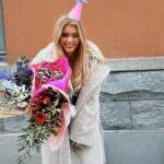 Kristina Petrushina Instagram – Blir så orimligt bortskämd idag! Tack för alla himla fina grattis. 27 februari och jag fyller 27! Hurra för livet! 
❤️🥰🎂🎈