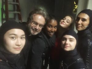 Kristina Tonteri-Young Instagram - It’s all going to start again soon! ⚔️ this was from our first day together last time, let’s see what we get up to this time around! #warriornunnetflix