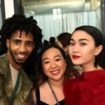 Kristina Tonteri-Young Instagram - Such love for last night at the Jason Wu fall ‘20 show! Thanks to @jasonwu for having me there and for lending this beauty of a dress, to @jesssze for arranging everything, and to @jareddepriest @minminmadotcom @joshuamurphyhair for styling, makeup and hair, respectively. #nyfw #jasonwu #dresstoimpress 💃🏻