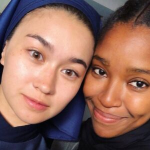 Kristina Tonteri-Young Instagram - Missing all these women I’m in awe of! So many memories xx #netflix #warriornun 🌹🌹🌹