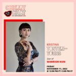 Kristina Tonteri-Young Instagram - Today, at 12pm PT/3pm ET, I will be going LIVE with @thecherrypicks in their CherryChat Series. Go follow them to stay up-to-date! #CherryChat