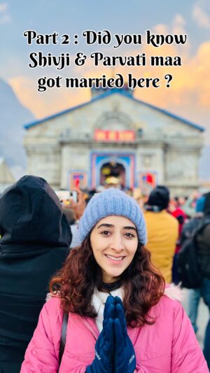 Kritika Avasthi Instagram - Part 2: Triyuginarayan Mandir, Dhari Devi, Kedarnath and Badrinath 🩷. 
Triyuginarayan” temple has existed during three different yugas (eras): Satya Yuga, Treta Yuga, and Dwapara Yuga.
Triyuginarayan is dedicated to God Vishnu and it’s said the marriage of God Shiva to Goddess Parvati was held here and was witnessed by God Vishnu.
I was staying at @buransh.heli.resort in Guptkashi, we drove till Triyuginarayan temple and back. Will share my journey to Kedarnath in the next reel 😇.

#kedarnath #harharmahadev #uttrakhand #dhaaridevi #badrinath #triyuginarayan #maadurga #shiv #shivshankar #shiva