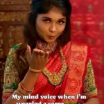 Kriti vamshini Instagram - Epdi da podreenga🥲🙆🏻‍♀️🤣 #instagood #instadaily #instalike #instagram #instamood #instafashion