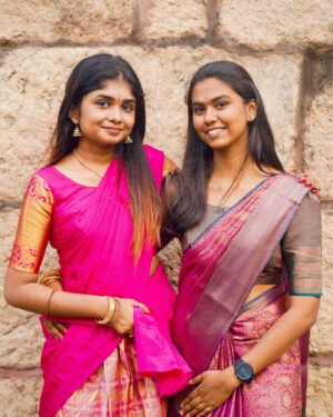 Kriti vamshini Instagram - if you are friends with someone for more than seven years, then it will last a lifetime🦋
( chess class started everything 😂)

Dear Bestie.. 🫶🏻No matter how many friends I have, No matter how much I talk to them and spend time with them, always remember that no one can replace you. You were, are and will always be irreplaceable. 👸🏻 You will always have a special place in my heart( ela varshamum adhey pinterest quote dhan poduven💁🏻‍♀️)

HAPPY BIRTHDAY HARIE😘🦋❤️

Pc: @aakaash_hariharan 🙇🏻‍♀️