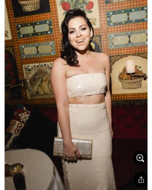 Krysta Rodriguez Instagram - Closing Bye Bye Birdie and then heading straight to the @rosewoodthecarlyle for the @thetonyawards bash was a whirlwind. Thank god for my team @sarahslutsky and @katnejatbeauty who whipped me into shape with hours notice. Watching friends achieve life long dreams never gets old and neither does our beautiful group of weirdos who get dressed up once a year to celebrate what we love 😍😘