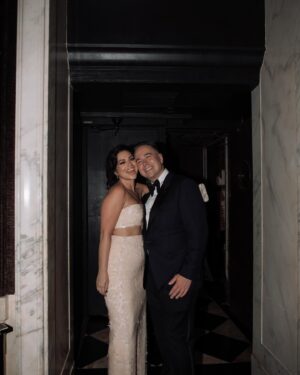 Krysta Rodriguez Instagram - Closing Bye Bye Birdie and then heading straight to the @rosewoodthecarlyle for the @thetonyawards bash was a whirlwind. Thank god for my team @sarahslutsky and @katnejatbeauty who whipped me into shape with hours notice. Watching friends achieve life long dreams never gets old and neither does our beautiful group of weirdos who get dressed up once a year to celebrate what we love 😍😘