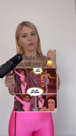 Ksenia Valenti Instagram - This is a very popular song on TikTok. When I heard it, it reminded of dating in LA so I came up with my hook lyrics! Lmk your thoughts is it accurate? 😜 #tellyourgirlfriend #comedy #laybanks #ifihadaverse