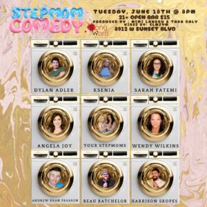 Ksenia Valenti Instagram - @iamksenia is on the lineup for @stepmomcomedy this Tuesday, June 18 8 PM @song_word_art in West Hollywood! 

Ksenia is from Russia. She used to fight bears so don’t mess with her. She does music and comedy and always a little bit depressed. We will see her at the show!

Ticket 🔗 in @stepmomcomedy bio 🫧 

#stepmomcomedy #ksenia #songwordarthouse