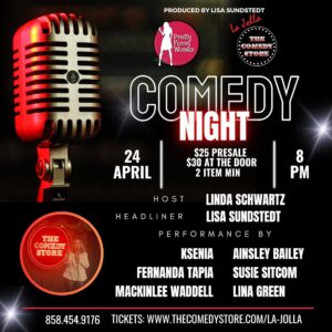 Ksenia Valenti Instagram - See ya tonight at the @comedystorelj 🎉 with my fav @prettyfunnywomen ❤️ Dm me for ticket link! Or just show up and get them at the door! It’s going to be a very good show or money back guaranteed! 😜