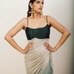 Kubbra Sait Instagram - 1. Love this song. 2. Love this outfit. 3. Love the vibe 🌱 PS: Tribe Outfit -@zwaan.official Earring-@simranchhabrajewels Makeup -@vishakhadjain Hair-@palashipramanik Styling -@who_wore_what_when Photographer -@portraitshelter