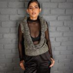 Kubbra Sait Instagram - Spent another day - earned another dollar 💵 This spanking @raw_mango creation styled by @who_wore_what_when is definitively a sexy pick. Hair by @palashipramanik & I’m just in awe by the lips 👄 made on my face by @aashna_shah (Hashtag Uff!)