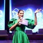 Kubbra Sait Instagram - Hosting the Queenfisher Gala Night was a night to remember! 🎤✨ It wasn’t just an event; it was the launch of something iconic - @kingfisherworld’s Galender, a celebration of sisterhood and unity. Being part of this special moment, surrounded by inspiring women, was truly an honor. The Galender is all about bringing us closer, shining a light on the strength and beauty of togetherness. 📅 Check out www.queenfisher.in to see the Galender. Here’s to embracing the power of sisterhood and creating more unforgettable memories together! 🥂 #Queenfisher