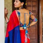 Kuhasini Gnanaseggaran Instagram - பால் நிலவின் முழு அழகும் பகுதி அளவு தான் என் பாவை அவள் முக அழகின் முன்னே... ❤️ . . Blouse @vardhman_weaves . . Styling @vvarsha_makeup_artistry . . #saree #nomakeupmakeup #selflove #sareelove #designerblouse #onlineshopping #tamilponnu #kuhasini