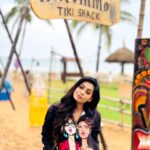 Kuhasini Gnanaseggaran Instagram - Beach ⛱️ 😍🔥 . . Costume @zalyascloset . . Place @icchennai . . #casual #beach #icc #chennai #casualstyle #tamilponnu #kuhasini
