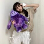 Kurumi Inagaki Instagram - . 昨日の舞台挨拶で ケイリーさんから頂いたブルー💜 . とってもかわいいっ💜 . . . @Paramount_Japan #6月14日公開 #ブルーきみは大丈夫 #ブルきみ #ケイリーフレミング #稲垣来泉