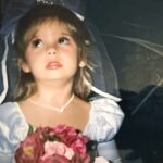 Kyla Kenedy Instagram - found a candid from my first wedding, the groom was running a little late i guess