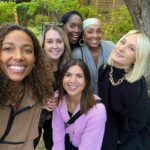 Kylie Bunbury Instagram - Sisters in sacred circle under the potent energy of the solar eclipse. My heart is so grateful for the weekend we shared. The vulnerability, the laughter, the healing, was some much needed light in what can feel like a dark world. Thank you sisters for the harmony. 🦋🤍
