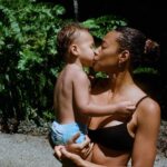 Kylie Bunbury Instagram - me and my kings on film 🌊❤️‍🔥🌿