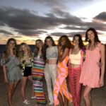 Kylie Bunbury Instagram - Keep it groovy✌🏽🌸🍊💕🧡 🍭Humbled and grateful to experience the world with my boys. And this Fiji crew is full of big beautiful souls.