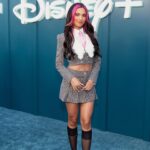 Kylie Cantrall Instagram – Guys i think i got one step closer to making Descendants x The Kardashians happen🤭🤭🤭 

Thank you for having me @disneyplus @hulu 💫💕 

Glam: @melissa.hurkman @laurarugetti 

Styled by: @pariyaluv