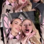 Kylie Cantrall Instagram – had the cutest night with rubz taking on @disneyland after dark: @disneychannel night! 🎀🪄🦢💕👑🏰 #disneydescendants #theriseofred