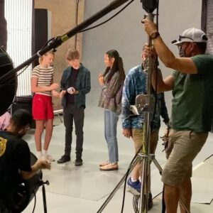 Kyliegh Curran Instagram - in honor of the season 3 premiere (whole season out on disney   for the US) here’s a fraction of set bts! more to come…