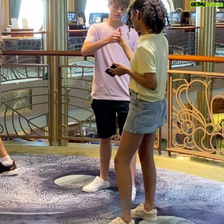 Kyliegh Curran - 12.5K Likes - This trip with @disneycruiseline was absolutely breathtaking!! I had so much fun on #pixardayatsea with my family and friends ❤️❤️ Thank you so much @disneychannel and @disneyplus for inviting me!
(if you saw me repost this no you didn’t)