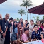 Kym Ng Instagram – Thank you @chenhanwei1969 for being such a wonderful host last night – from arranging a beautiful venue (with food and drinks), to planning the games and lucky draw segments, to getting great prizes (with the support from @yvonnelim928 )
Really grateful to our Executive Producer Doreen for making this #wrapparty possible 💕
Thank you to all of you last night for the fun and laughter 🥰🥰🥰 What a sweet and memorable ending to #天公疼憨人 ❣️❣️❣️
#Sentosa @rumoursbeachclub