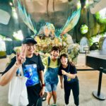 Kym Ng Instagram - a joyful day 🩵❤️💛 #GiftOfJoy #channel5 #GardensByTheBay