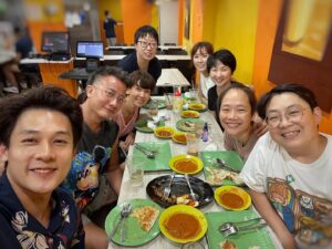 Kym Ng Instagram - Thank you @chenhanwei1969 for being such a wonderful host last night - from arranging a beautiful venue (with food and drinks), to planning the games and lucky draw segments, to getting great prizes (with the support from @yvonnelim928 )
Really grateful to our Executive Producer Doreen for making this #wrapparty possible 💕
Thank you to all of you last night for the fun and laughter 🥰🥰🥰 What a sweet and memorable ending to #天公疼憨人 ❣️❣️❣️
#Sentosa @rumoursbeachclub