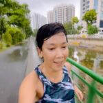 Kym Ng Instagram - my kind of #wetrun 🤪 #keepgoing #keepmoving