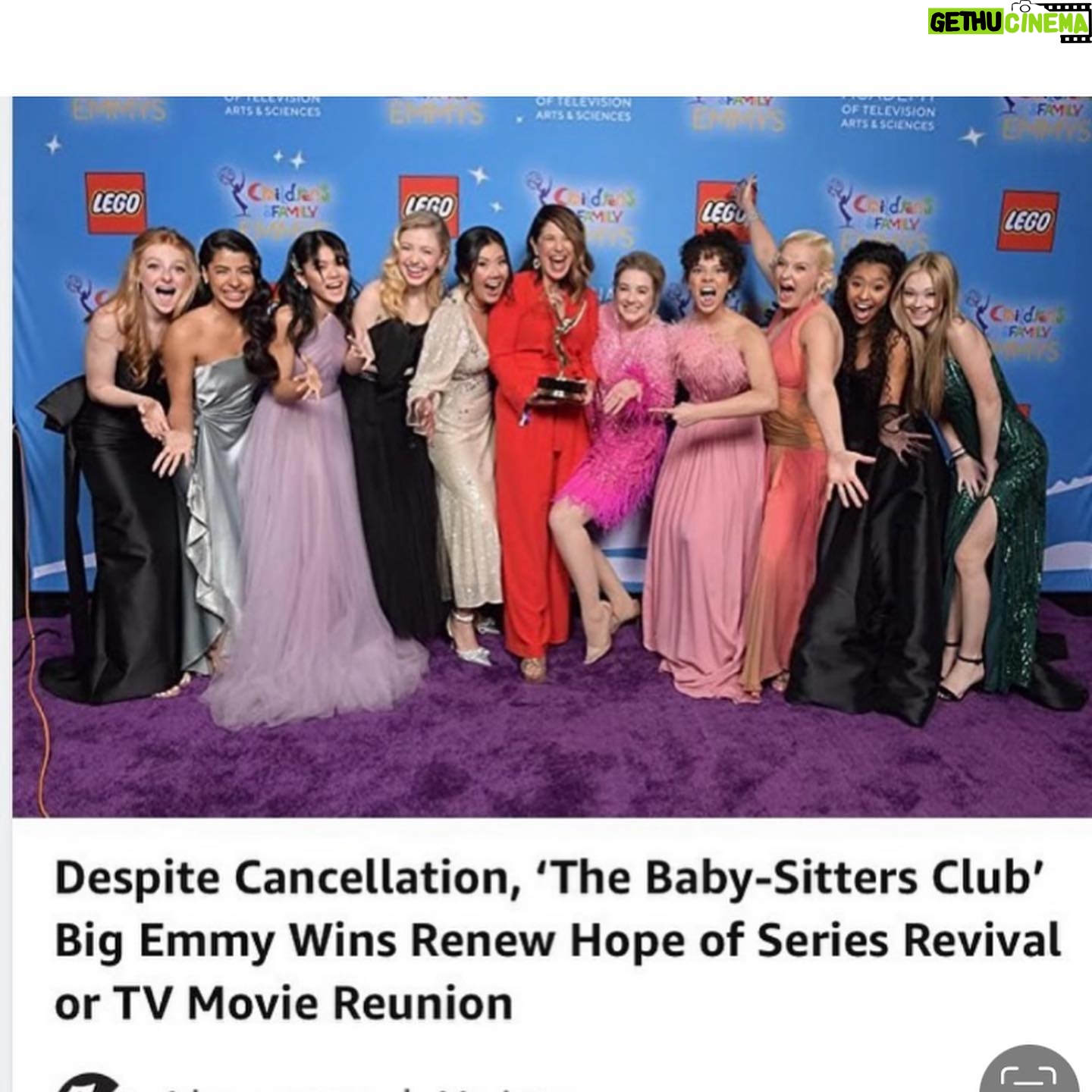 Kyndra Sanchez Instagram - Like Dawn Schaefer’s iconic red shirt said, “Good things are coming”. Wow I’m just blown away. I am filled with so much gratitude. Being part of a heartfelt show made by empowering women that inspire me everyday, and working with such talented girls I call my best friends is more than anyone could ever ask for. I’m endlessly proud of everyone and I love you so much bsc fam!!!! WE DID IT.💖WE WON AN EMMY!!!!😱💗💗💗💗