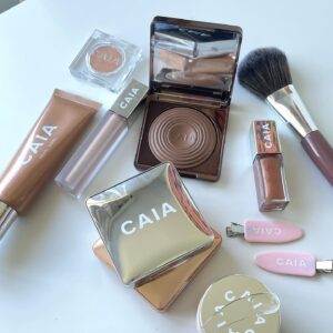 Kyra Isako Smith Instagram - so excited to be partnering with @caiacosmetics this summer💌 all their products are perfect for a summer glowy look, which i love🪞🪄🫧💕 #wearecaia #caiacosmetics