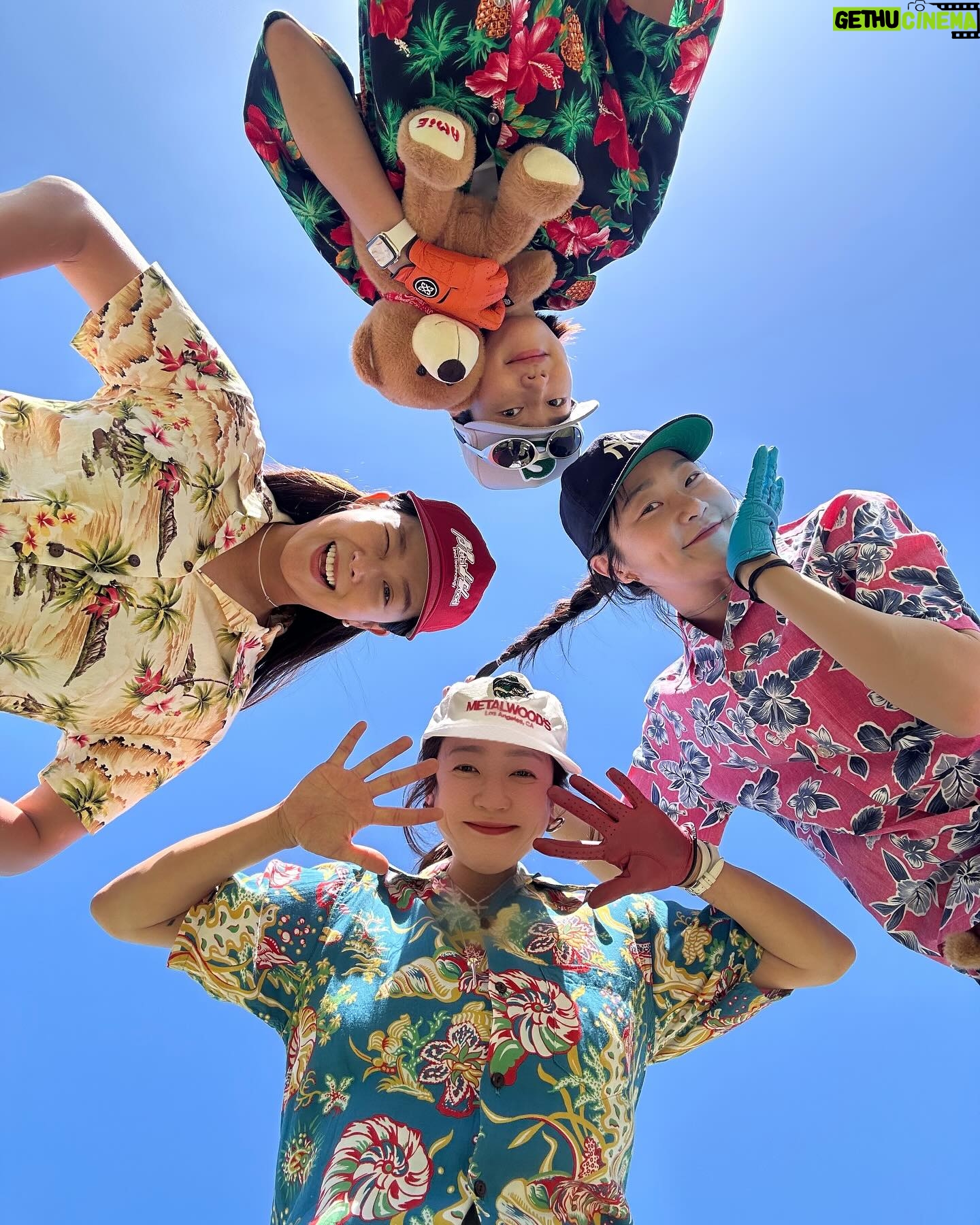 Kyung Soo-jin Instagram - 볼카노cc 오션뷰 맛집🏝️🏌🏻♂️⛳️🩵