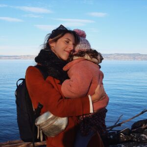 Léa François Instagram - Amour au bord du lac Léman ♥️