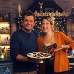 Léa François Instagram - Changement de décor pour aujourd’hui, je serai aux côtés du maestro @laurent.mariotte , qui m’a réservé un accueil de rêve, pour une nouvelle recette des @petitsplatsenequilibre_ sur @tf1 ! Un petit échauffement avant de retrouver ma cuisine au mistral dans @pblvofficiel ?! 😜