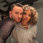 Léa Haddad Instagram – Attention je rentre le ventre 😉. Makeup @lucasdioslo bijoux @hypsoparis ❤️