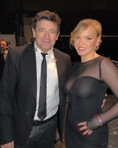 Léa Haddad Instagram - Trop fière d’avoir chanté avec Patrick. J’ai enfin réalisé mon rêve 😍 Patrick je t’aime