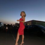 Léa Haddad Instagram – ❤️#love #red #dress #fashion #mood