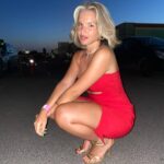 Léa Haddad Instagram – ❤️#love #red #dress #fashion #mood