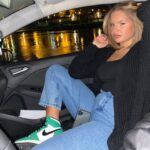 Léa Haddad Instagram – Évidement ,fermez les yeux sur le passé …#instagood #instagram #outfit #2021
