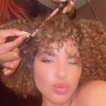 Léa Haddad Instagram – Trop contente d’avoir pu faire cette surprise à @adelinetoniutti ❤️ #lachansonsecrete #backstage
